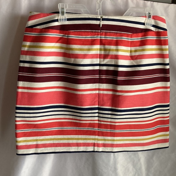 Loft Striped Short Skirt Size 12 - Picture 3 of 12